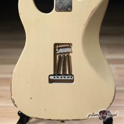 Starr Guitars Maverick Firebird/HB Guitar w/ Gigbag – Vintage Blonde image 8