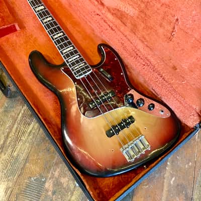 Fender Jazz Bass c 1968 Sunburst original vintage USA image 4