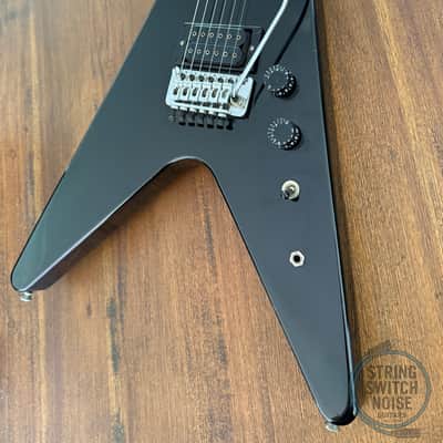 Fernandes Flying V Guitar, White, MIJ 1985, BSV-60 image 1