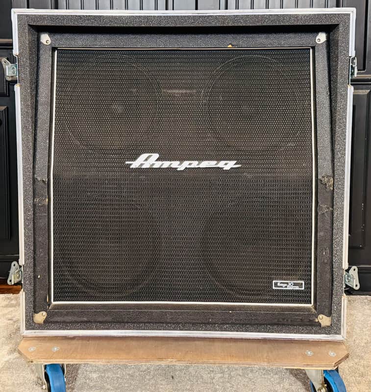 Ampeg V-412TV mid-90s - Black on Black image 1