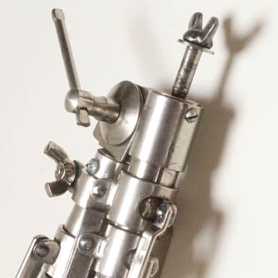 Unique Walburg & Auge Floor Tom Cradle, Height & Angle Adjustable, Traps Era - 1930s / INSPECTED & TESTED image 8