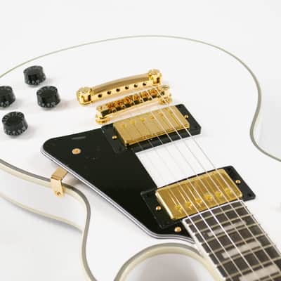 Epiphone Les Paul Custom Electric Guitar - Alpine White image 5