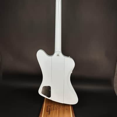 Epiphone Inspired By Gibson Custom 1963 Firebird V Reissue With Maestro Vibrola - Frost Blue image 5