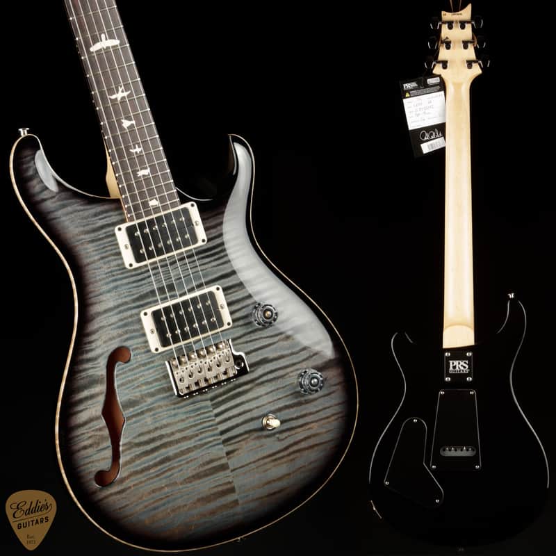 PRS CE 24 Semi Hollow - Faded Blue Smokeburst image 1