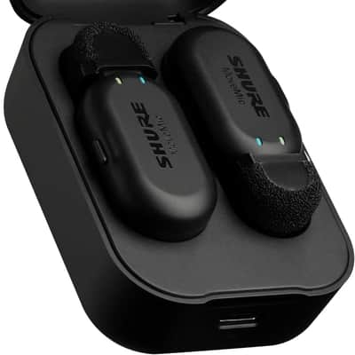 Shure MV-TWO-Z7 MOVEMIC TWO Two-Channel Wireless Lavalier Microphones image 10