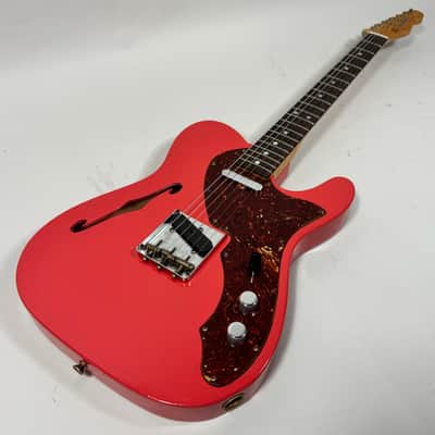 Fender Custom Shop Telecaster Thinline Journeyman Relic 2020 - Fiesta Red(sku86276) image 10