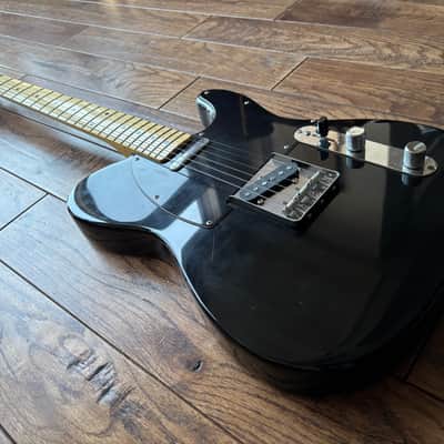 1988 Fender CTL-50M Telecaster 1972 Reissue Black Electric Guitar MIJ Fujigen Japan image 5
