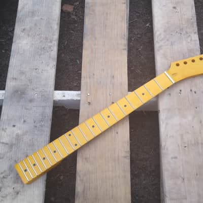 21 Vintage Tint T Maple guitar Neck replacement fits OEM DIY image 2