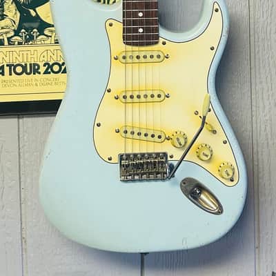 MJT Stratocaster 2026 - Sonic blue relic nitro image 2