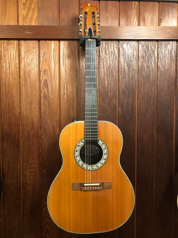 Ovation 1624-4 Country Artist 1977 Natural Nylon String image 1