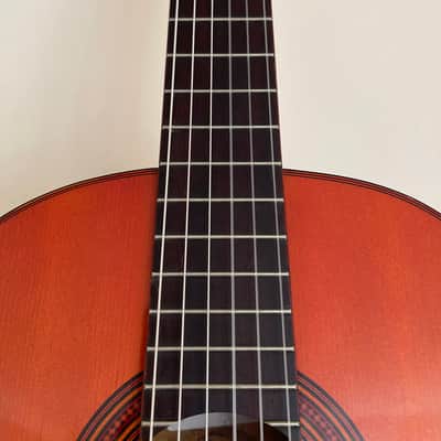 Yamaha G-55-1 classical 1976 red brown image 10
