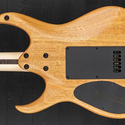 Mayones Duvell 6 4Ever Curly Poplar - Natural Fade Black Burst image 7