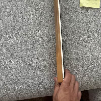 Allparts SRO-21B Aged ‘64-‘65 Strat MIJ Neck w/ Binding Nitro image 8