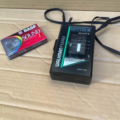 Sony Walkman Made in Japan vintage cassette and radio WM F 22 image 2