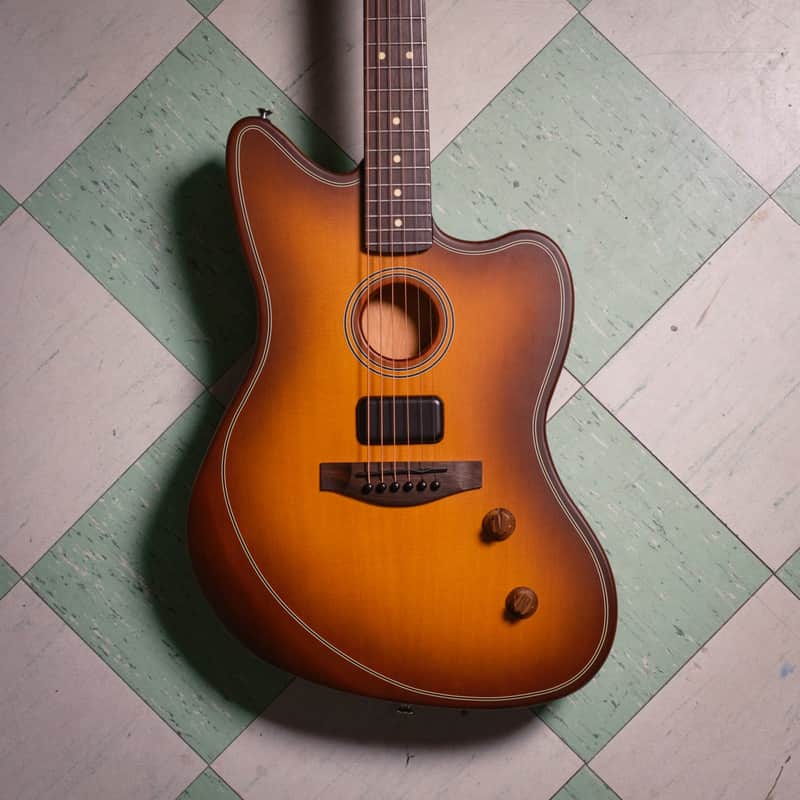 Fender Acoustasonic Standard Jazzmaster Honey Sunburst (new)