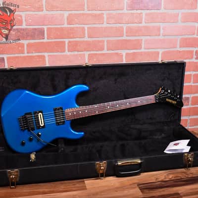 Kramer Pacer Imperial Metallic Blue 1985 w/OHSC image 2