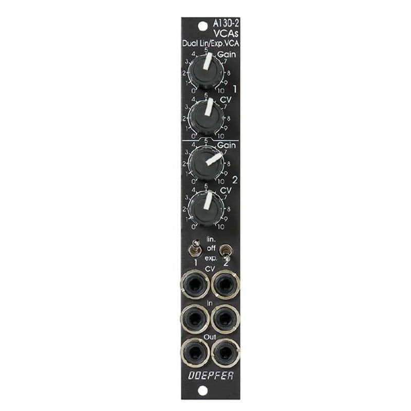 Doepfer Doepfer A-130-2v VCAs Dual Linear/Exponential VCA Slim...