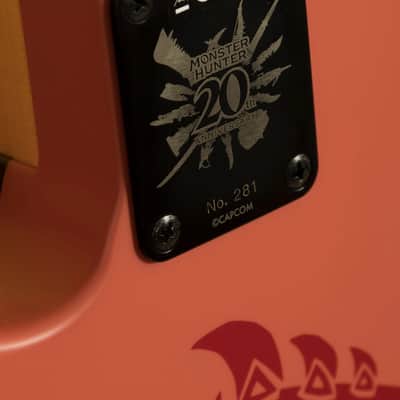 Fender Monster Hunter Rathalos Telecaster - Rosewood - Rathalos Red image 7