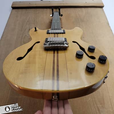 Aria Pro II SH-800 Semi Hollow Neck Through Electric Guitar Vintage MIJ 1980s image 6