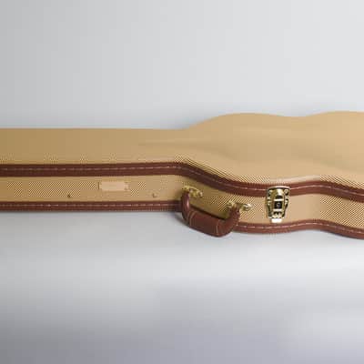 Epiphone  Coronet SB-533 Solid Body Electric Guitar (1963), ser. #107934, tweed hard shell case. image 11