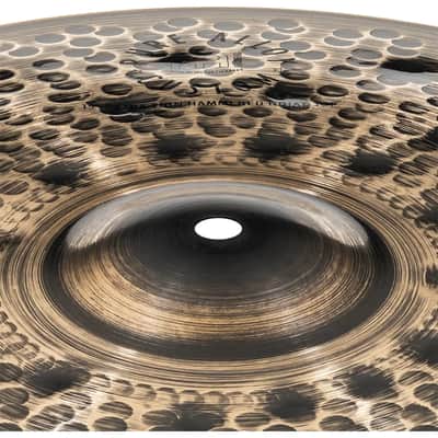 Meinl PURE ALLOY CUSTOM 15" EXTRA THIN HAMMERED HIHAT - PAC15ETHH image 4
