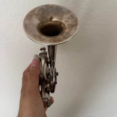 Yamaha Custom 9810 Silver Plated Bb/A Piccolo Trumpet image 6