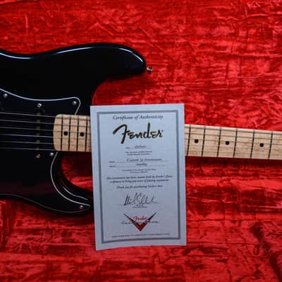 Fender Custom Shop ‘59 Reissue NOS Stratocaster Black 2001 w/Hardshell Case image 12