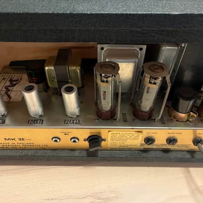 Marshall JMP 1987 2-Channel 50-Watt Guitar Amp Head 1967 - 1975 - Black image 9