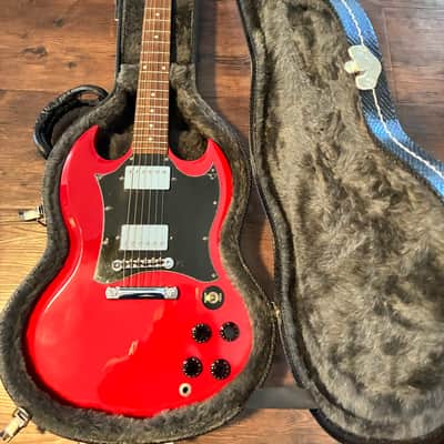 Gibson SG Special with Rosewood Fretboard 1995 - 2001 - Ferrari Red w/ Gibson Hard Shell image 24