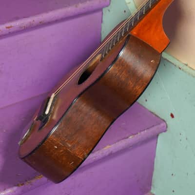 1920s Regal Spruce/Mahogany Tiple Ukulele (CGDA Strung) (VIDEO! Work Done, Ready) image 14