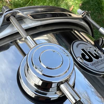 DW Collector's Series Stainless Steel 5.5x14" Snare Drum w/ Nickel Hardware image 22