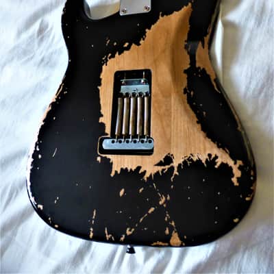 DY Guitars Eric Clapton Blackie tribute relic strat body PRE-BUILD ORDER image 7
