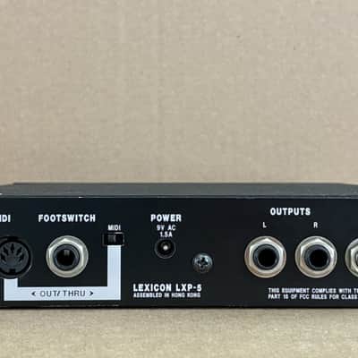 Lexicon LXP-5 Effects Processing Module 1990s - Black image 3