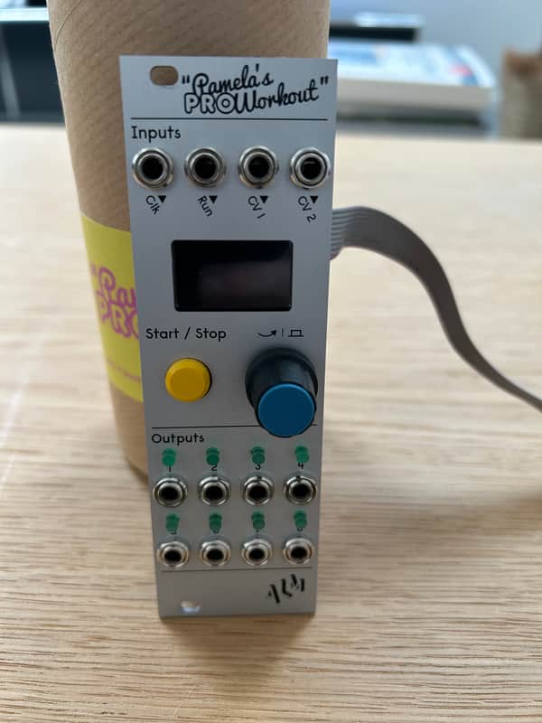 ALM/Busy Circuits ALM034 Pamela's Pro Workout Clocking Modulator Eurorack Synth Module 2022 - Present - Silver image 1