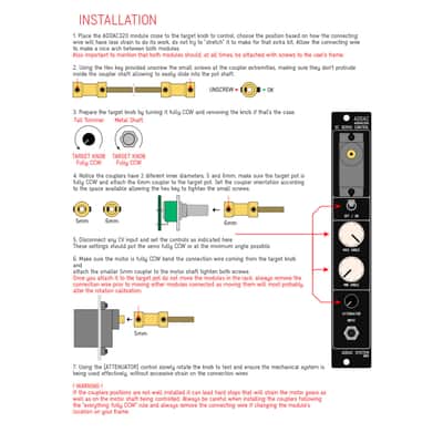 ADDAC320 Servo Control image 7