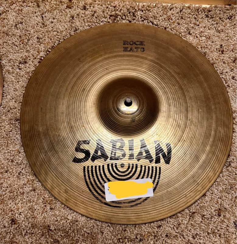 Sabian Rock hats hi hats(pair) image 1