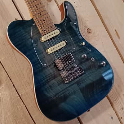 Bacchus Tactics24 RSM/M Andre Dinuth Signature - Transparent Blueburst image 3