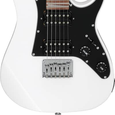 Ibanez GRGM21-WH GIO RG miKro 3/4 Electric Guitar 6-String - White image 11