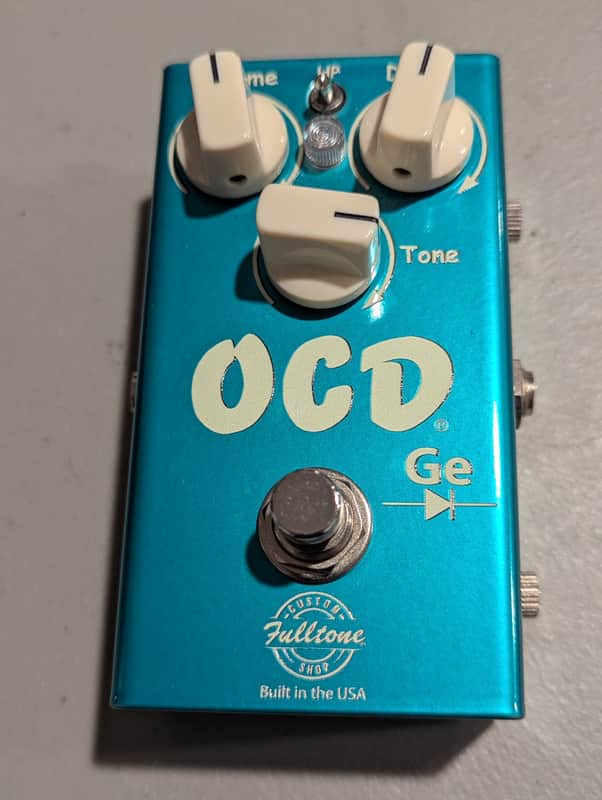 Fulltone Custom Shop OCD-GE Germanium Overdrive 2019 - Tahitian Teal image 1