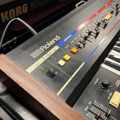 Roland Juno-60 61-Key Polyphonic Synthesizer 1982 - 1984 - Black image 2