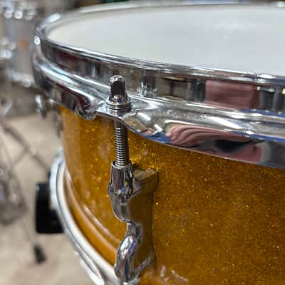 Olympic 5x14" Gold Sparkle Snare Drum image 5
