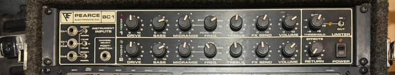Pearce BC1 2 Channel Preamp! Rare Late 80s image 1