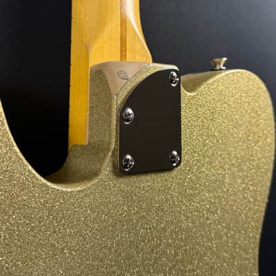 Hot Rod 6 Strings Telecaster 2020s - Relic Gold Glitter image 7