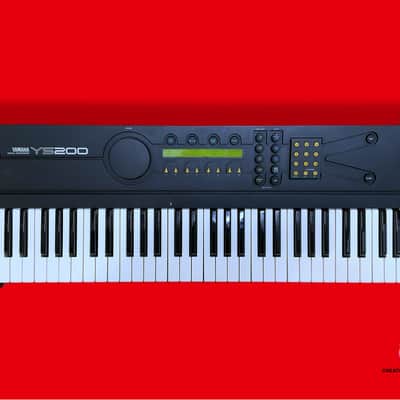 c.1988 YAMAHA EOS YS200 Multi-Timbral Polyphonic Synthesizer 4-OP FM Synth Workstation
