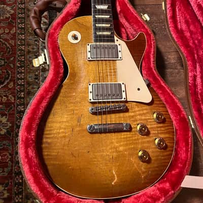 Nacho Guitars Les Paul '58-60 Nachoburst Conversion- Faded Cherry Sunburst image 7