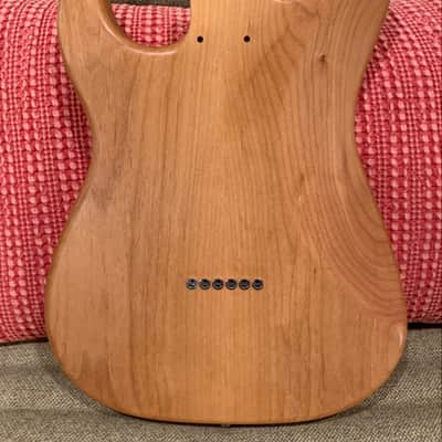 Warmoth Alder Stratocaster Hardtail Body with Fender Hardtail Bridge image 6