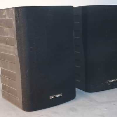 Optimus Pro X77 Bookshelf Speakers Pair Vintage HiFi Home Audio Stereo 8 Ohm image 4