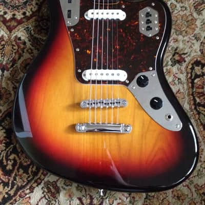 Fender MIJ Jaguar Baritone Custom 2004-2006 Sunburst image 4