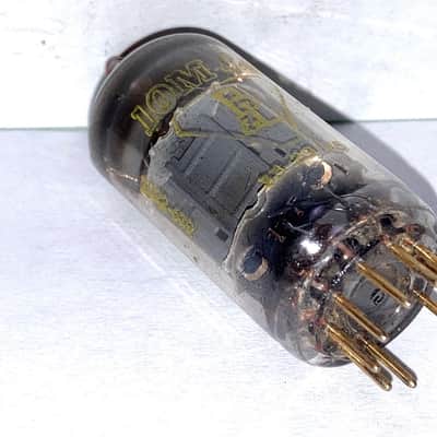 Mullard 10M Series 12AX7 ECC83 Red Tip Gold Pin Tube, High Testing image 5