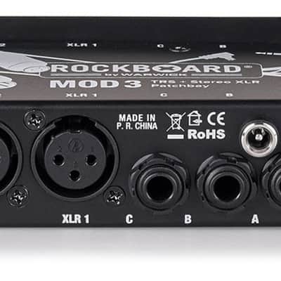 ROCKBOARD MOD 3 V2 All-in-One TRS & XLR Patchbay für Vocalists und Acoustic Players image 4